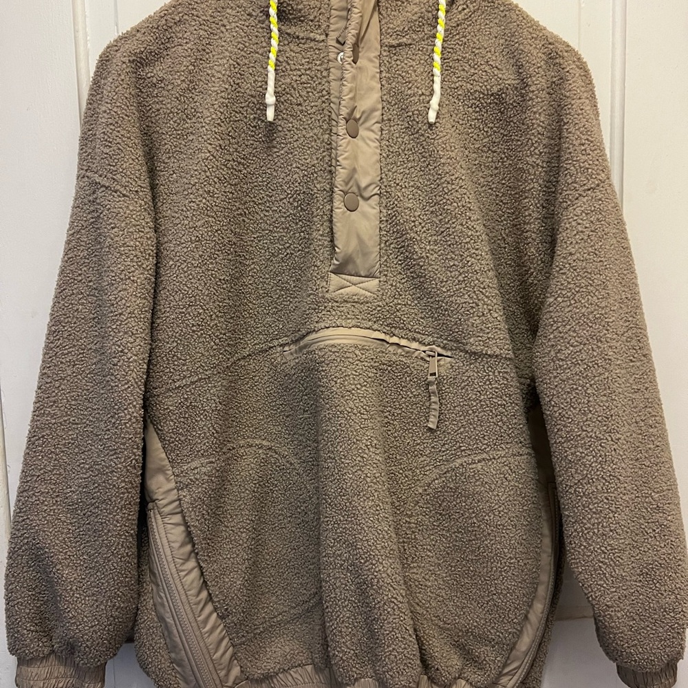 Warm Tan Teddy Jacket